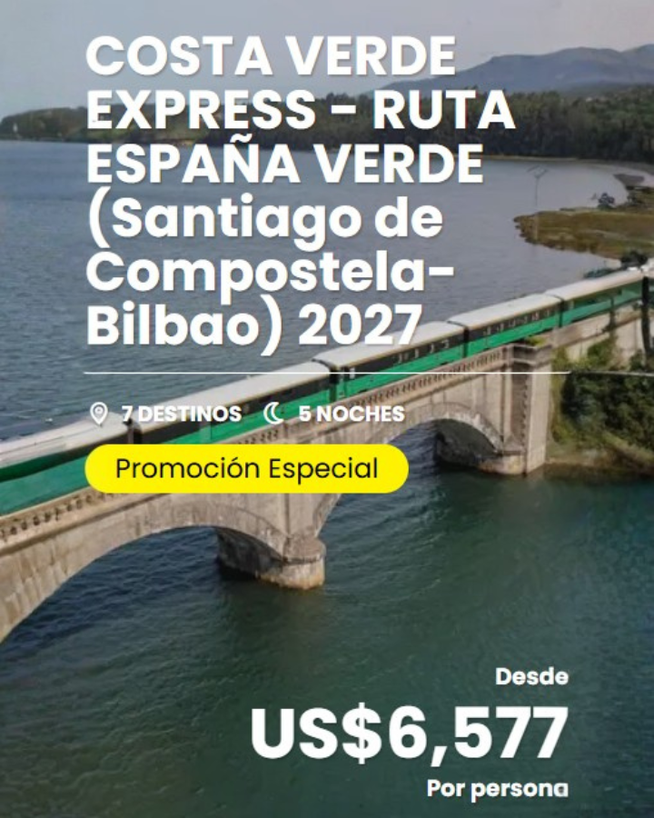 costa verde express-ruta españa verde-compostela-bilbao 5 nts