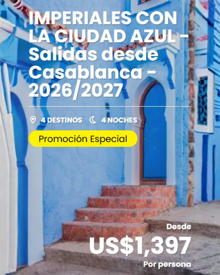 imperiales con ciudad azul 4 nts