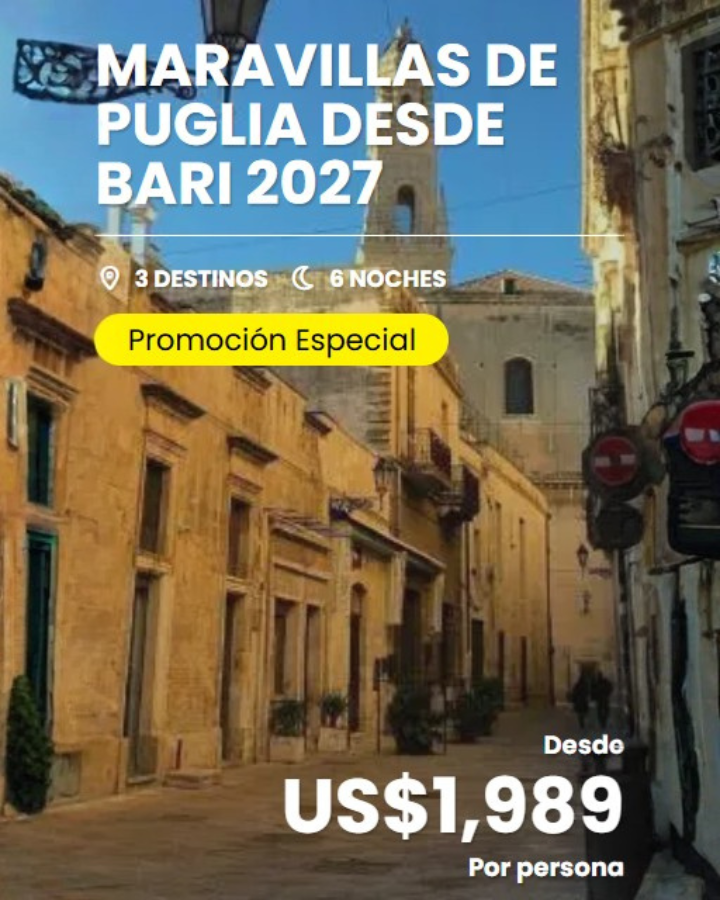 maravillas de puglia desde bari 2027 6 nts