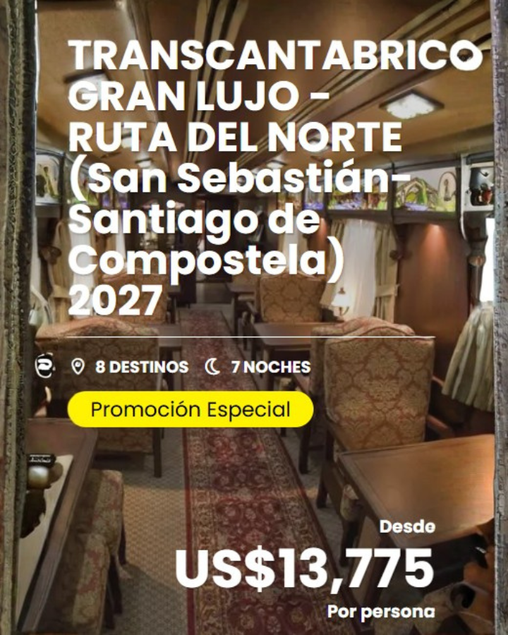 transcantabrico gran lujo 7 nts