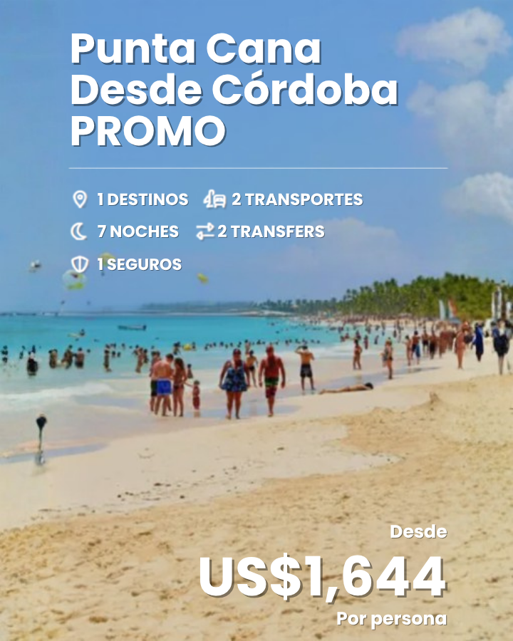 7 nts-punta cana desde cba