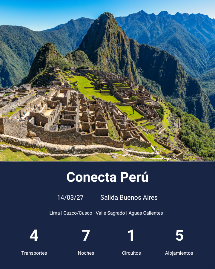 Conecta Perú-mar 2027