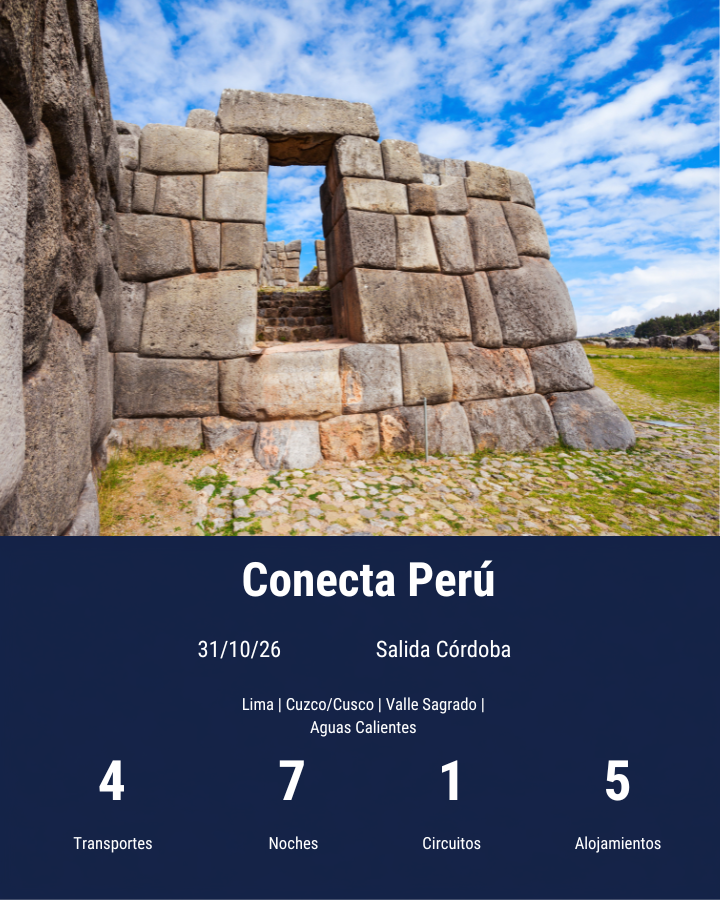 Conecta Perú-oct 2026-desde córdoba