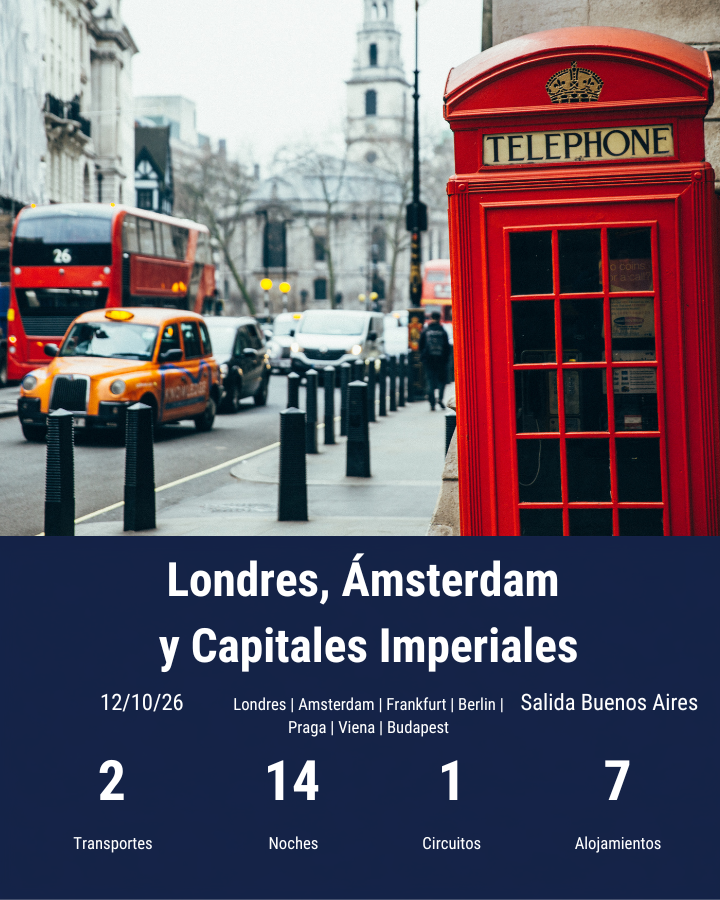 Londres, Ámsterdam y Capitales Imperiales-oct 2026