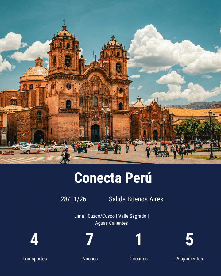 conecta perú-nov 2026