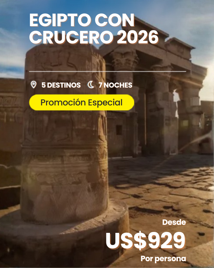 egipto con crucero-7 nts